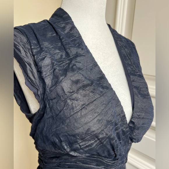 Nicole Miller crinkle stretch cocktail dress BIG PRICE DROP! - Picture 3 of 7